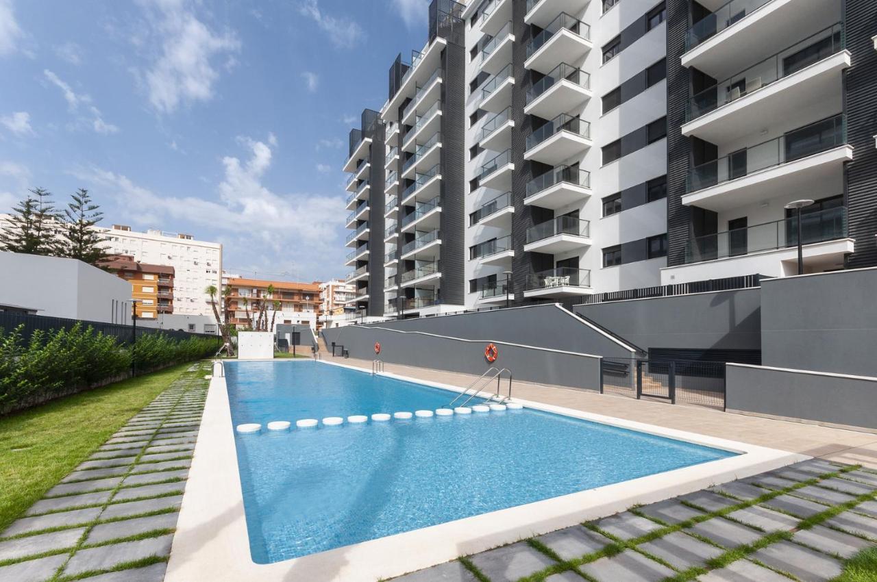 Appartement Ag Residencial El Alamo à Playa de Gandia Extérieur photo